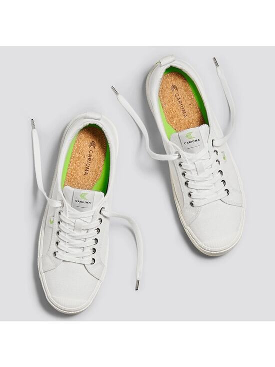Cariuma Shoes - NEW NIB Cariuma Off-White Canvas Low Top Sneakers Shoes sz 8 Organic Cotton